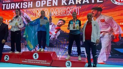 Kartepe Belediyespor Karate Takımı, 32 ülkeden toplam 1500 sporcunun katıldığı,