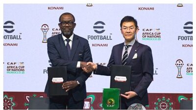 bugün itibarıyla Afrika Futbol Konfederasyonu (CAF) ile bir ortaklığa imza