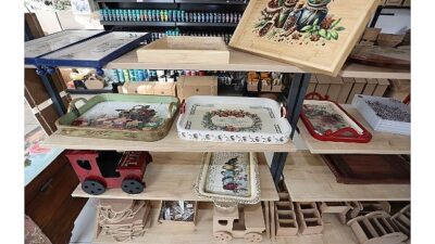 Kocaeli Büyükşehir Belediyesi Meslek ve Sanat Eğitimi Kurslarında (KO-MEK) ahşap