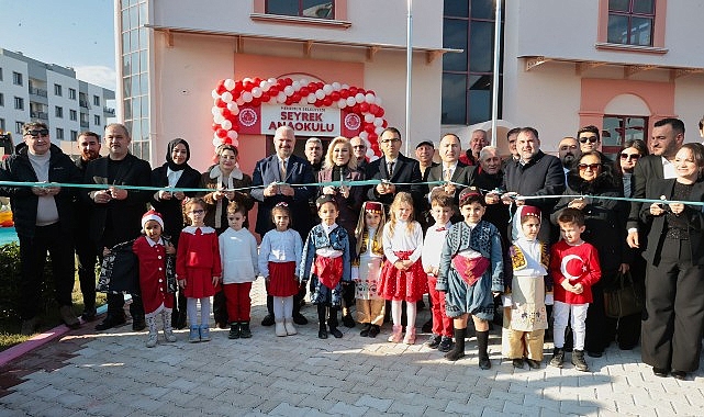 Menemen Belediyesi eğitim yatırımlarına bir yenisini daha ekledi.