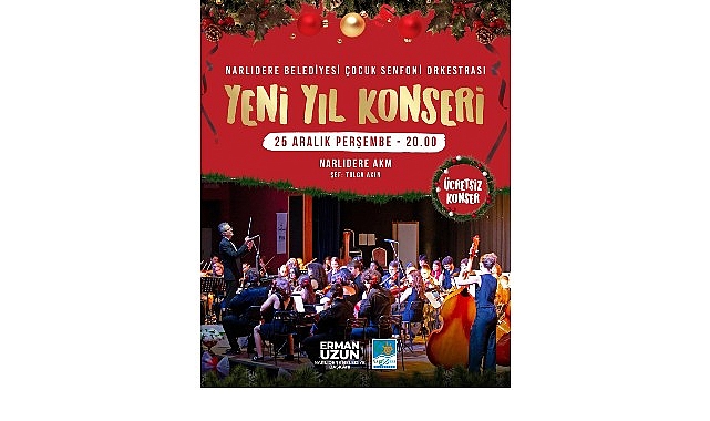 Narlıdere Belediyesi, 2026 yılını iki ayrı etkinlikle karşılayacak.
