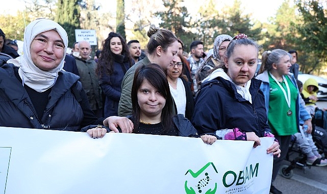 Osmangazi Belediyesi Engelli Bakım Merkezi (OBAM)’da eğitim gören ve bakım