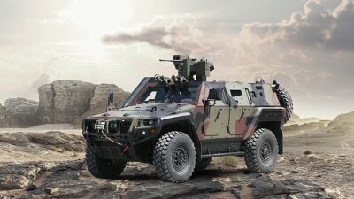 Koç Topluluğu şirketlerinden Otokar, COBRA II 4x4 taktik tekerlekli zırhlı