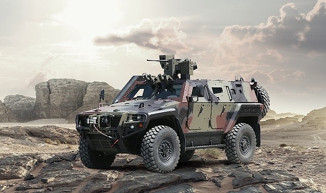 Koç Topluluğu şirketlerinden Otokar, COBRA II 4x4 taktik tekerlekli zırhlı