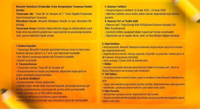 Nevşehir Belediyesi tarafından Ortaokullar arası “Sana Bir Sır Vereyim mi?”