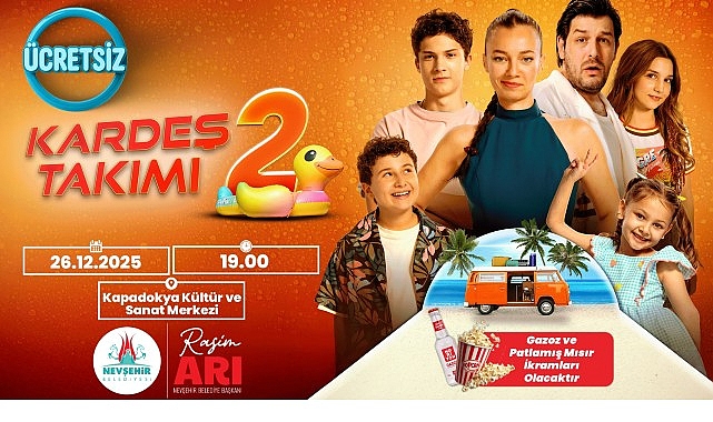 Nevşehir Belediyesi tarafından sosyal ve kültürel etkinlikler kapsamında “Kardeş Takımı