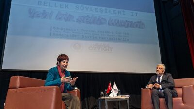 Mersin Yenişehir Belediyesi’nin düzenlediği Bellek Söyleşileri’nin ikincisi, “Yeni Bir Şehir