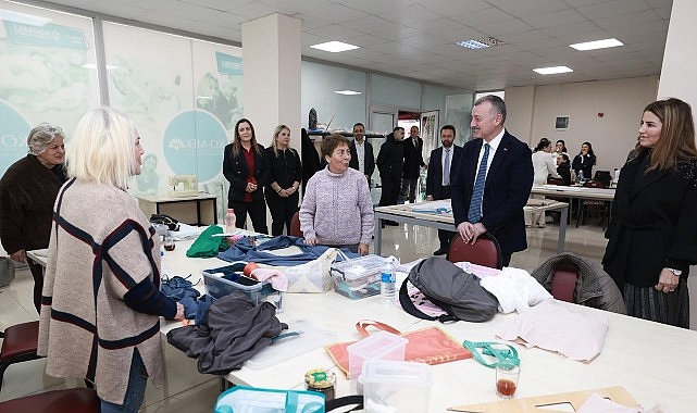 Kocaeli Büyükşehir Belediye Başkanı Tahir Büyükakın, Yahya Kaptan KO-MEK Kurs