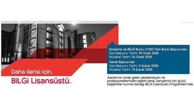 1997’den bu yana lisansüstü öğretim alanında faaliyet gösteren İstanbul Bilgi Üniversitesi,