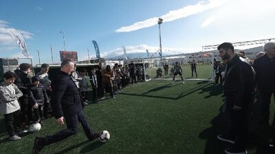 Büyükşehir’den Alikahya’da muhteşem spor ve gençlik merkezi.