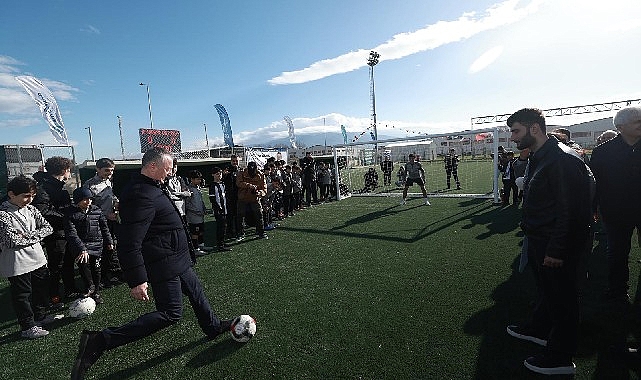 Büyükşehir’den Alikahya’da muhteşem spor ve gençlik merkezi.