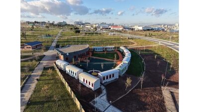 Çocukların güvenli ve eğitici ortamda eğlenerek vakit geçirdiği “Lokomotif Çocuk