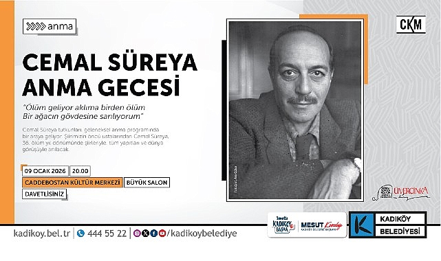 Türk şiirinin öncü ustalarından Cemal Süreya, 36.