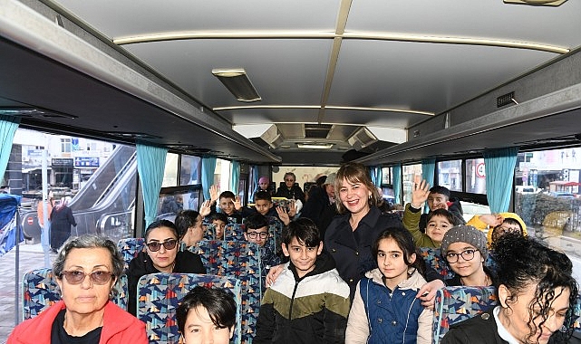 Çiğli Belediyesi, yarıyıl tatilinde çocukları ve ailelerini unutmadı.