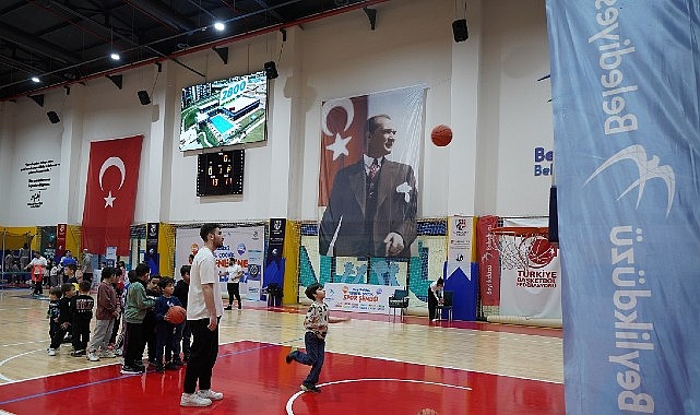 Beylikdüzü Belediyesi tarafından düzenlenen “Yarıyıl Çocuk Spor Şenliği”, yarıyıl tatilindeki