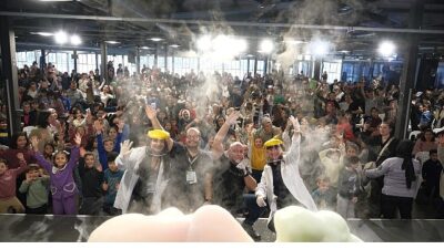 Kocaeli Büyükşehir Belediyesi tarafından Bilim Merkezi’nde düzenlenen “Okula Bi’ Mola”