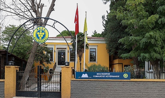 Buca Belediyesi tarafından kente kazandırılan Cumhuriyet Kütüphanesi, araştırmacıların uğrak noktası