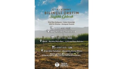 Didim’de yerel üreticiler ve çiftçilere yönelik bilinçli üretimi teşvik etmek