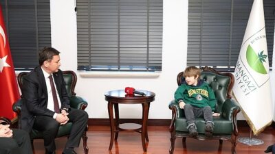 Osmangazi Belediye Başkanı Erkan Aydın, DMD (Duchenne Musküler Distrofi) Hastası