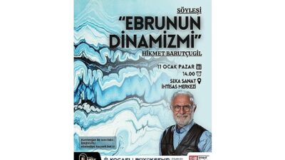 Büyükşehir Belediyesi Seka Sanat İhtisas Merkezi yeni yılın ilk söyleşi