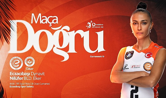 Eczacıbaşı Dynavit, Vodafone Sultanlar Ligi’nin on dokuzuncu haftasında evinde Nilüfer