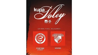 Eczacıbaşı Dynavit AXA Sigorta Kupa Voley Kadınlar çeyrek final etabındaki