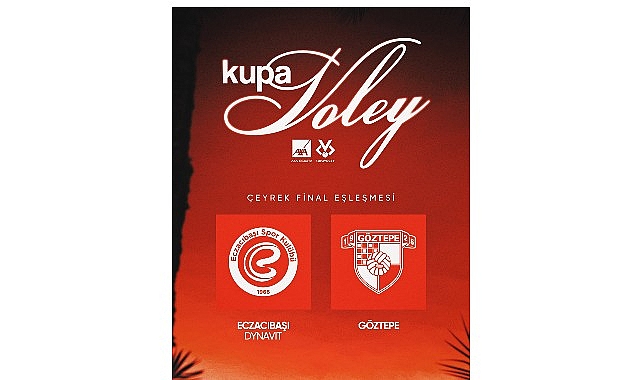 Eczacıbaşı Dynavit AXA Sigorta Kupa Voley Kadınlar çeyrek final etabındaki