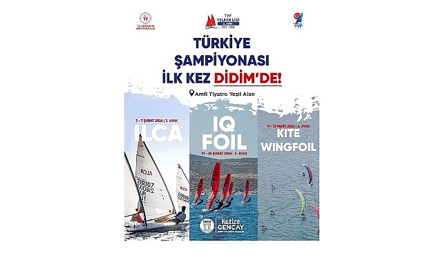 Ülkemizin önemli turizm merkezlerinden biri olan Didim, Türkiye Yelken Federasyonu’nun