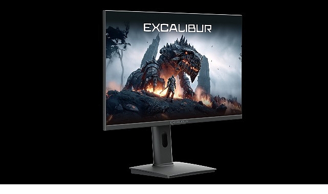 Yeni Excalibur monitör, Flat ekran tasarımıyla IPS panel teknolojisinin sunduğu