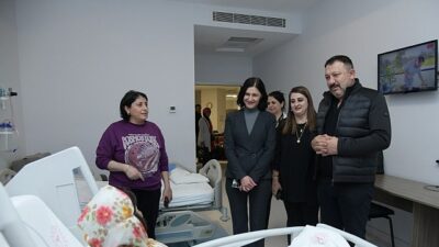 Kahramankazan Belediye Başkan Yardımcıları Dilşad Taş Polat ve Sedat Kubat,