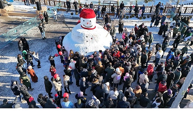 Nevşehir genelinde yaşanan yoğun kar yağışı sonrası kent beyaz bir