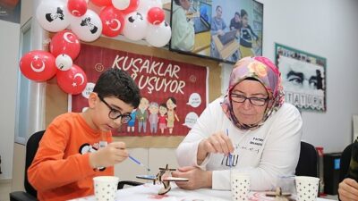 Küçükçekmece Belediyesi, çocuklarla dede ve ninelerini bir araya getirerek birlikte