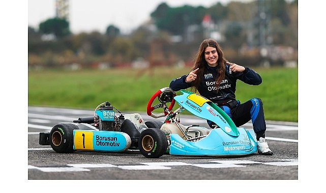 Milli karting pilotu Ayşe Çebi, 2025 sezonunu Senior kategoride Türkiye