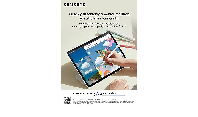 Samsung Türkiye yarıyıl tatiliyle birlikte Galaxy dünyasının sevilen tablet modellerinde