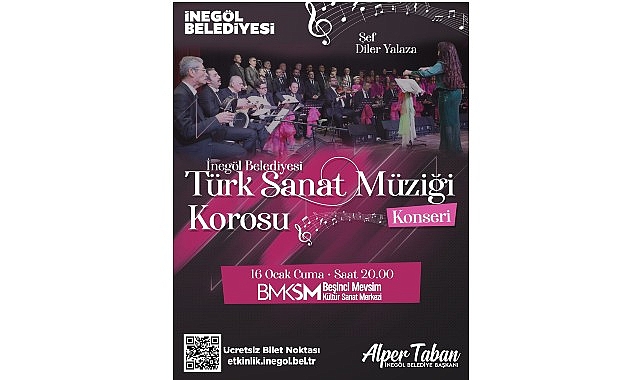 İnegöl Belediyesi, kültür ve sanat etkinlikleriyle ilçe halkını sanatın birleştirici