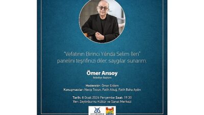 Zeytinburnu Kültür Sanat’ta her ay, kültür ve sanat dünyamızın önemli