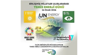 Sürdürülebilir Üretim ve Tüketim Derneği Uluslararası Temiz Enerji Günü açıklamasında enerjinin değişmek