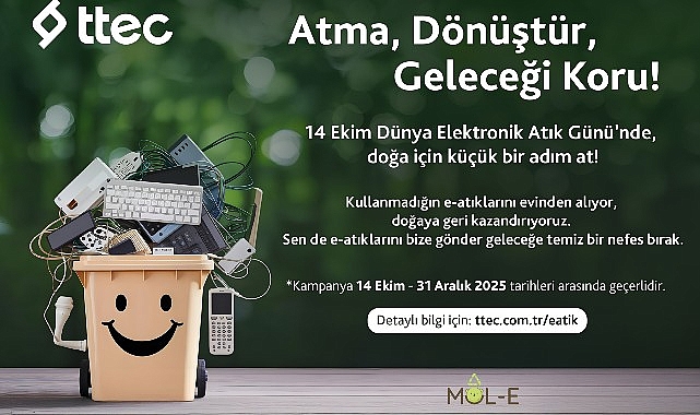 Teknolojik ürünlerin kullanımının artmasıyla birlikte ortaya çıkan elektronik atıklar, çevresel
