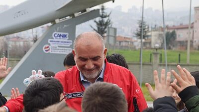 Canik Belediye Başkanı İbrahim Sandıkçı, Canik Özdemir Bayraktar Keşif Kampüsü'nde