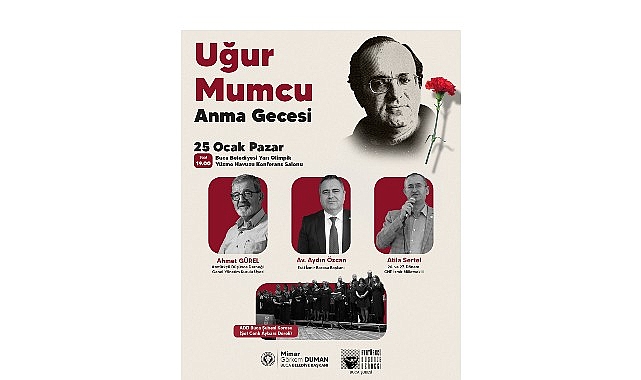 Araştırmacı gazeteci ve yazar Uğur Mumcu, yitirilişinin 33’üncü yılında Buca’da