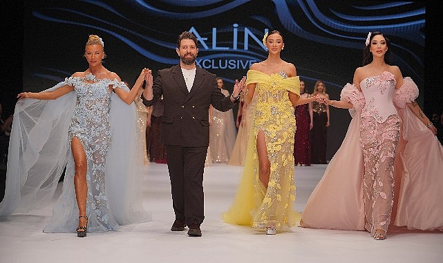 Türkiye'nin güçlü abiye markalarından ALİN Exclusive, 2026 kreasyonlarını Avrupa'nın en