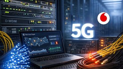 Türkiye’nin dijitalleşmesine liderlik etme vizyonuyla faaliyet gösteren Vodafone, fiber optik omurga şebeke