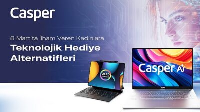 Casper, 8 Mart Dünya Kadınlar Günü’nde; hayatın her alanında aktif,
