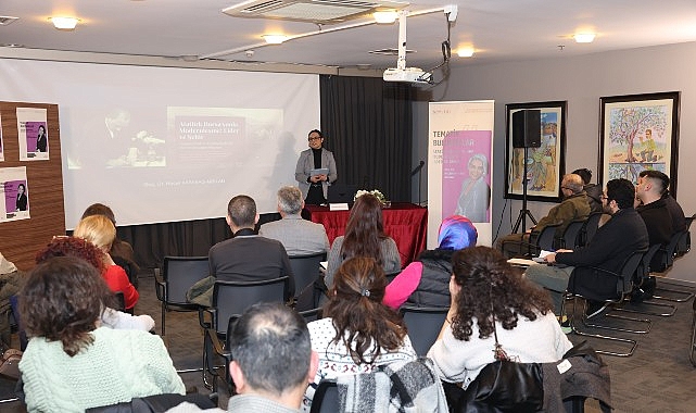 Nilüfer Belediyesi’nin düzenlediği “Tematik Buluşmalar” söyleşisinde Doç.