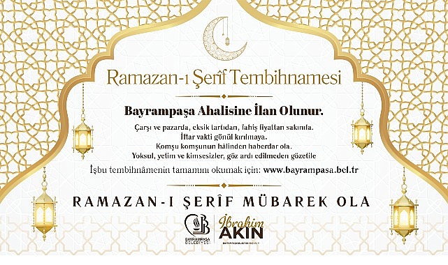 On bir ayın sultanı Ramazan-ı Şerîf, Bayrampaşa’da eski İstanbul’un zarafetini,