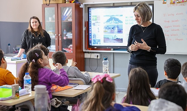 Buca Belediyesi, ilkokul öğrencileri için gerçekleştirdiği “İklim Değişikliği ve Sıfır