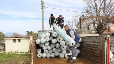 Antalya Büyükşehir Belediyesi Tarımsal Hizmetler Dairesi Başkanlığı ekipleri, il genelinde