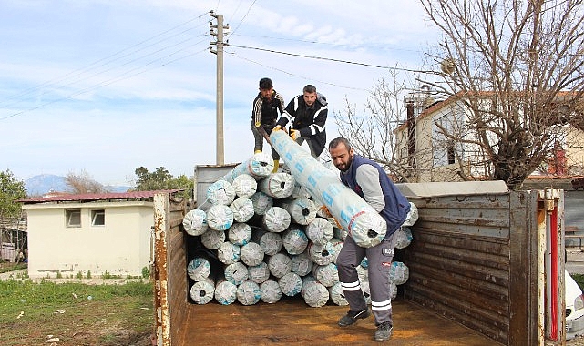 Antalya Büyükşehir Belediyesi Tarımsal Hizmetler Dairesi Başkanlığı ekipleri, il genelinde