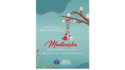 Baharın habercisi olarak bilinen Marteniçka geleneği, Didim Belediyesi tarafından düzenlenecek