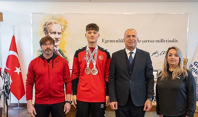 Gaziemir Belediyesi Spor Kulübü Taekwondo Takımı sporcusu Mustafa Bilgehan Kunter,